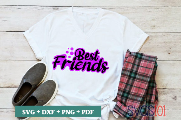 Best Friends SVG Cut File