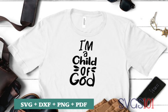 I m a Child of God SVG