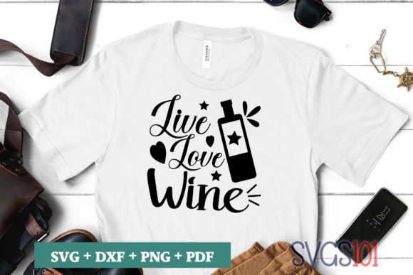 Live Love Wine SVG Review