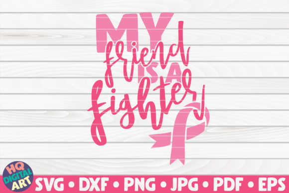 My Friend is a Fighter SVG
