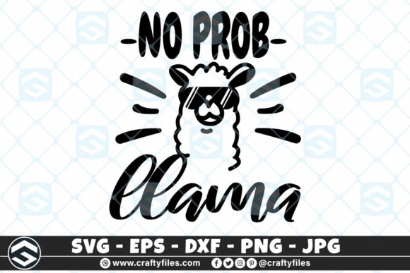 No Prob Llama Mama Llama SVG