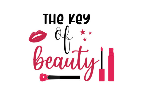 The Key of Beauty SVG Cut File
