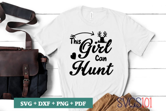 This Girl Can Hunt SVG