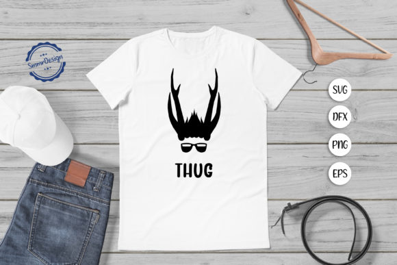 Thug Christmas SVG File