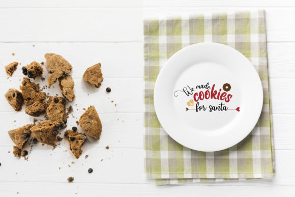 We Made Cookies for Santa SVG Cut File