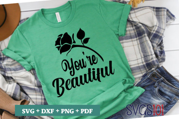 You Are Beautiful SVG