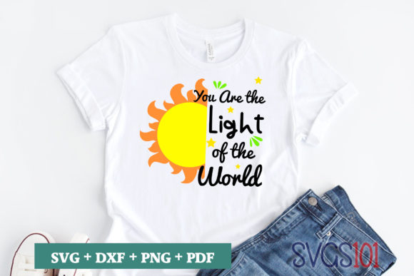 You Are the Light of the World SVG